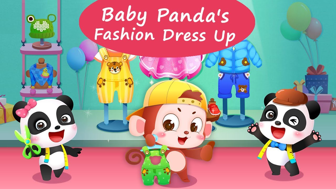 Baby Panda's Fashion Dress Up - Become a Fashion Designer and Make Clothes | BabyBus Games