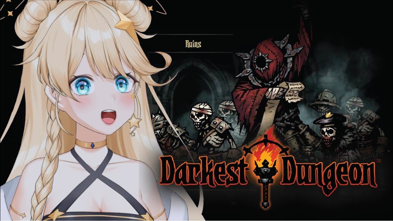 【VOD】Can this VTuber get a 0 death run? ✦ Darkest Dungeon 【#2】