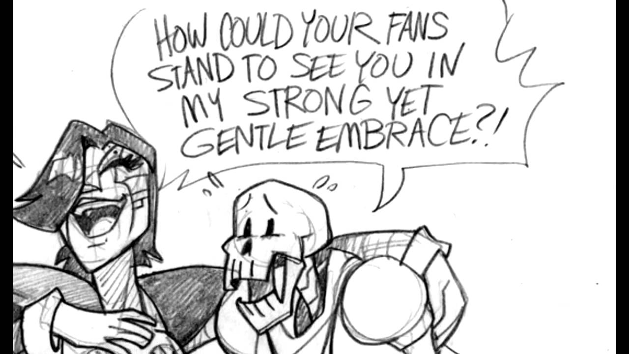 [Comic Fandub] Undertale - Papyrus X Mettaton?!  (Papyton)