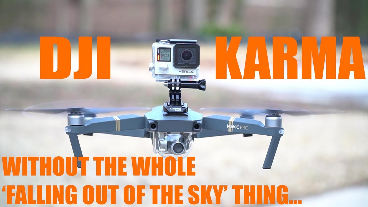 GoPro mounted on DJI MAVIC - DJI Karma?