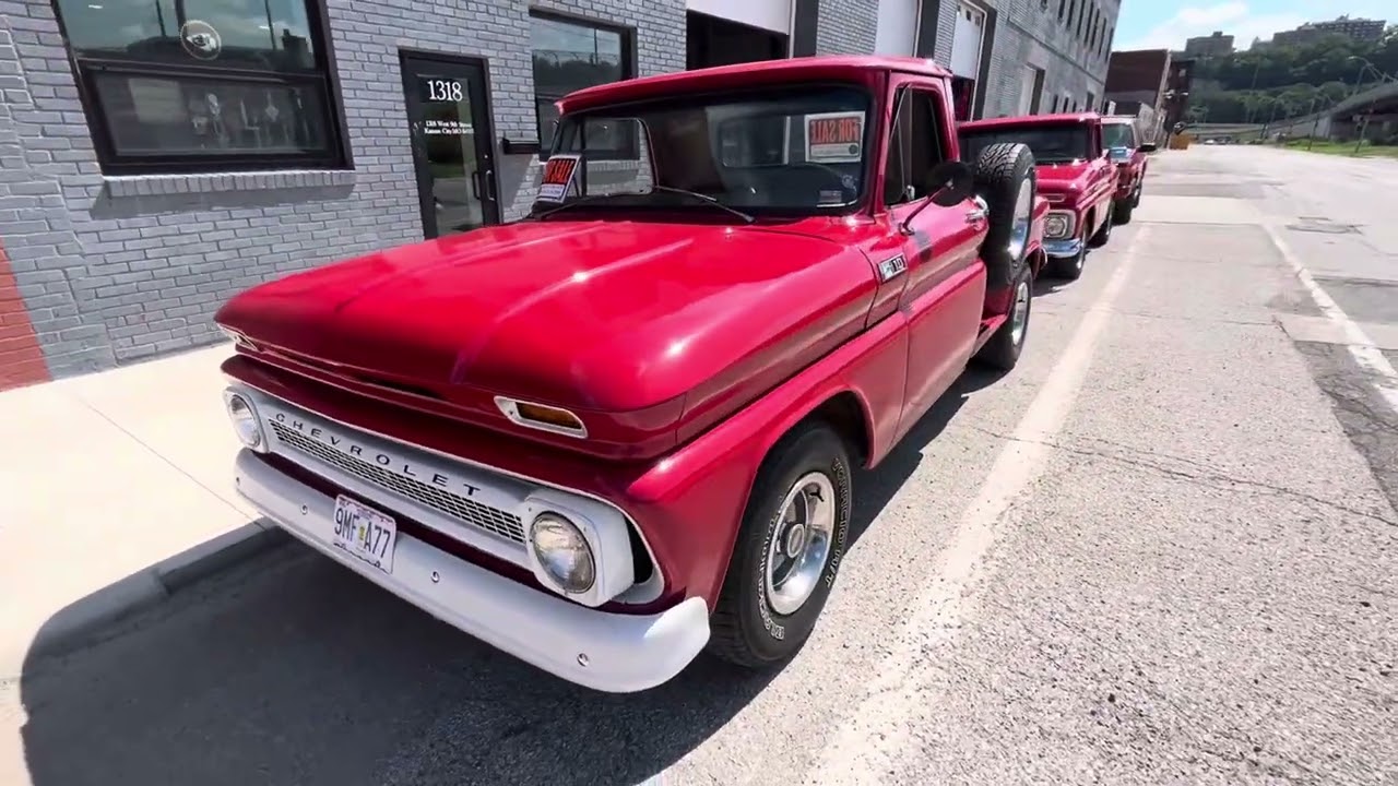 1965 Chevy C10 long wheel base, step-side truck - July, 2025