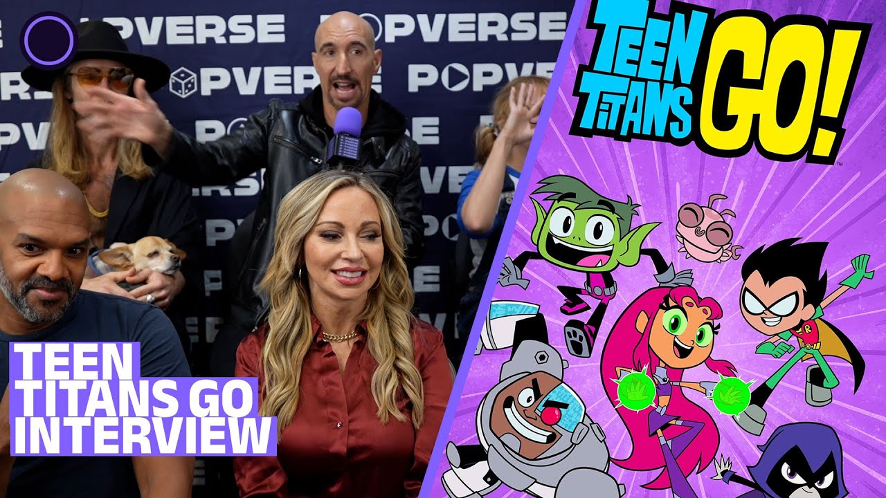 TEEN TITANS GO! 400th Episode Cast & Showrunner Interview of DC's longest running show | NYCC