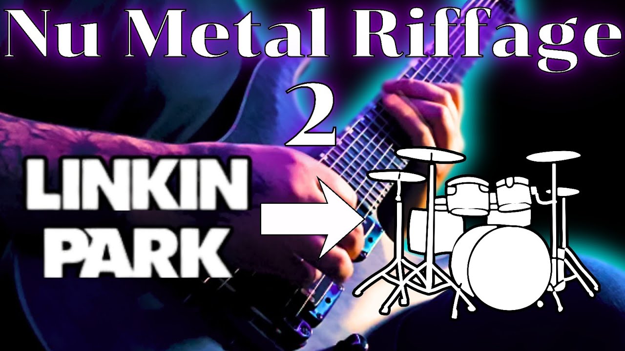 Nu Metal Drum Track + Djent Guitar Riffs #2