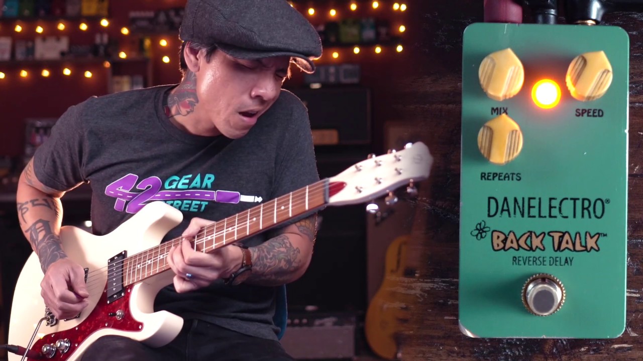 Danelectro Back Talk Reverse Delay pedal - NEW FOR 2020