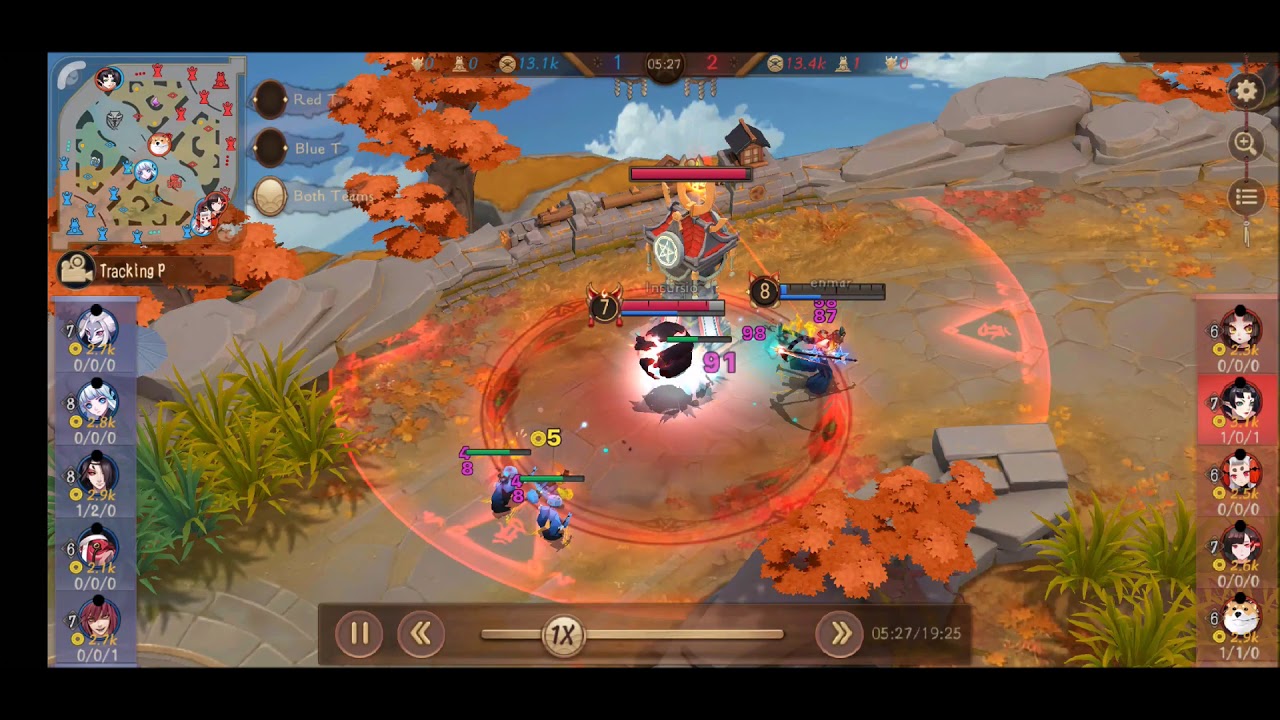 Onmyoji Arena Incursio Hououga Montage
