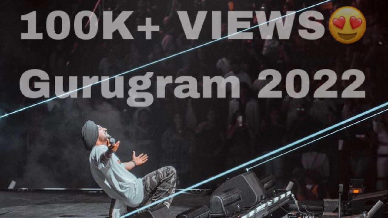Diljit Dosanjh Gurugram Concert😍😍 Born To shine world tour2022❤️😍 
