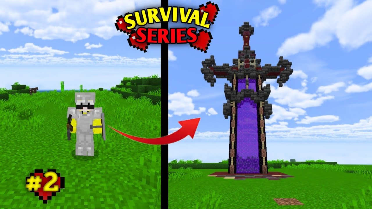 I BUILD A SWORD PORTAL IN ||Survival Series ep #2