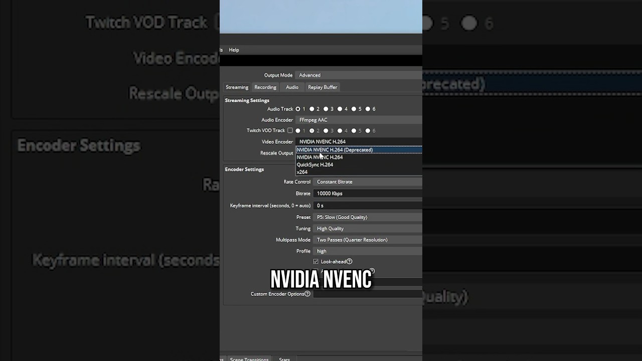 Best OBS Streaming Encoder! (NVENC vs X264)