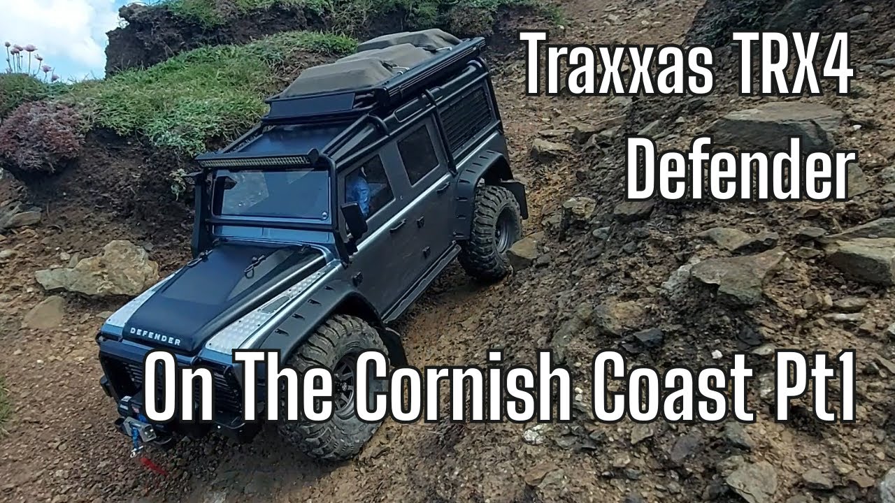Part 1 - Traxxas TRX4 on the Cornish Coast - #traxxas #rcoffroadadventure #rcscaleoffroad #cornwall