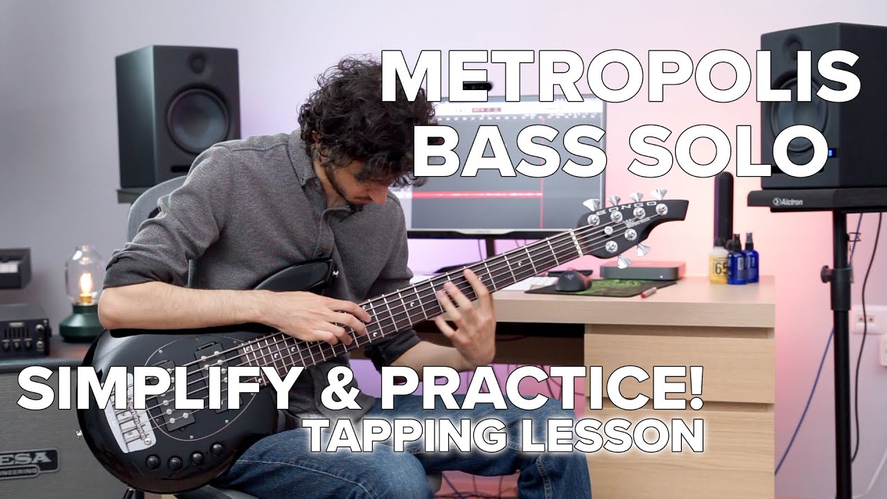 Metropolis - Dream Theater Bass Solo Lesson | Detailed Analysis!