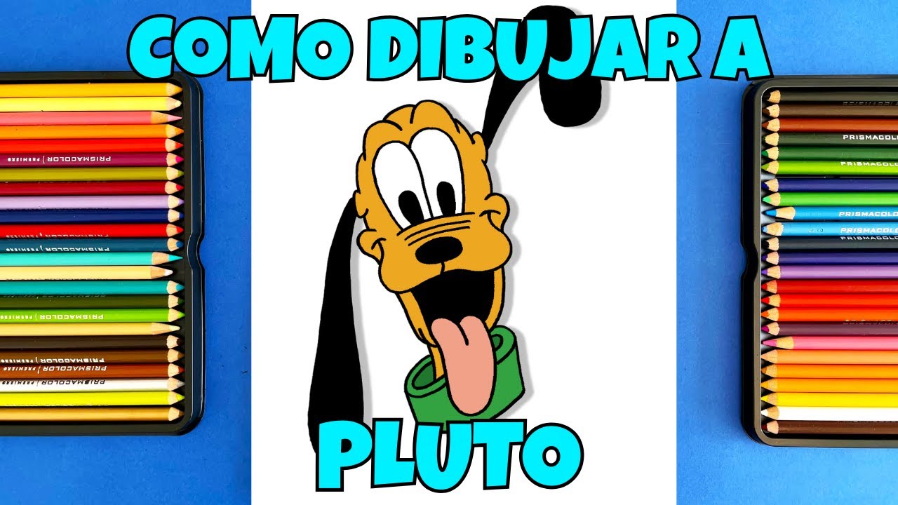 ¡APRENDE a DIBUJAR a Pluto Super FÁCIL con Esta INCREÍBLE Técnica!