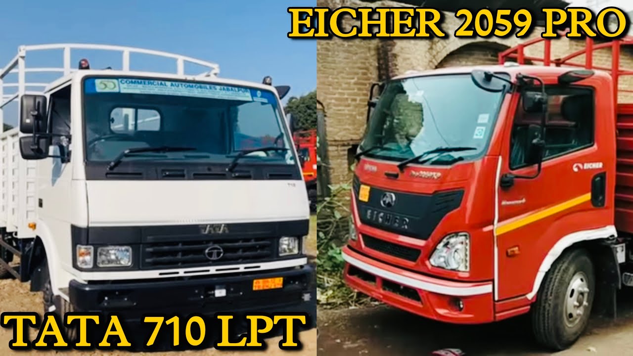 New Tata 710 LPT vs Eicher 2059 pro🔥
