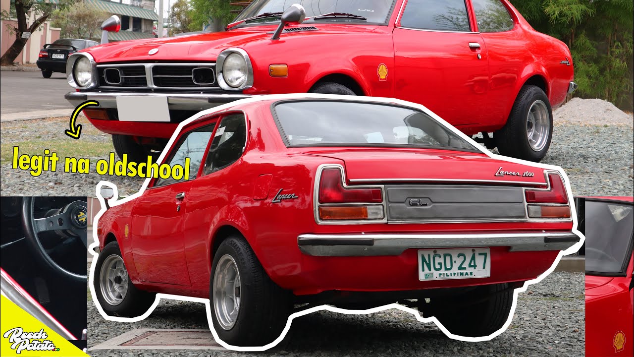 1976 MITSUBISHI LANCER, known as the L-type // FULL CAR REVIEW // halina at bumalik sa 70s