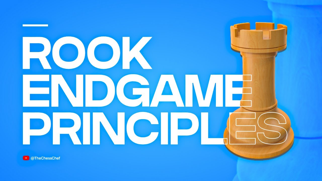 Never Lose Your Rook Endgames Again!! (5 Critical Principles)