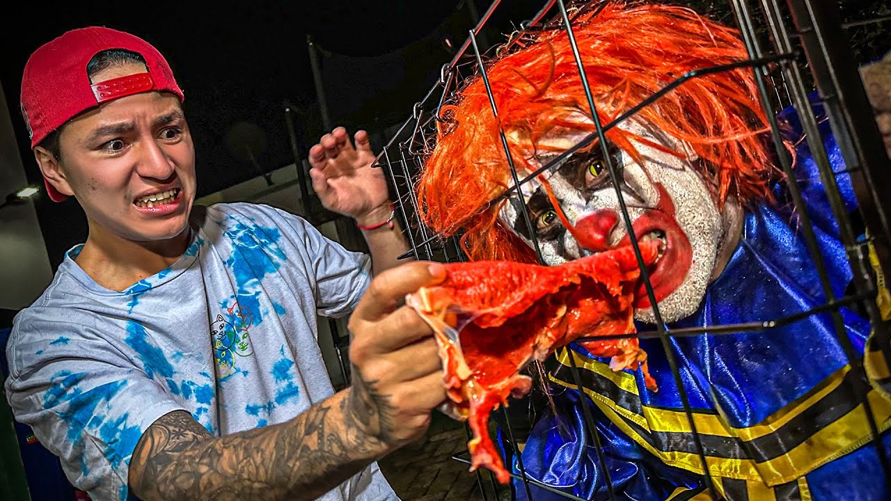 COMPRE un NUEVO PAYASO de LA DEEP WEB 6 * DOY de COMER CARNE