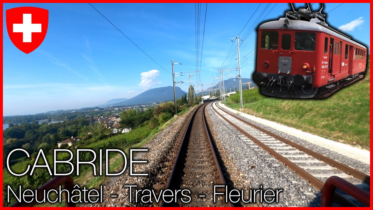 [CABRIDE][4K] Neuchâtel - Fleurier (Suisse) – Septembre 2020