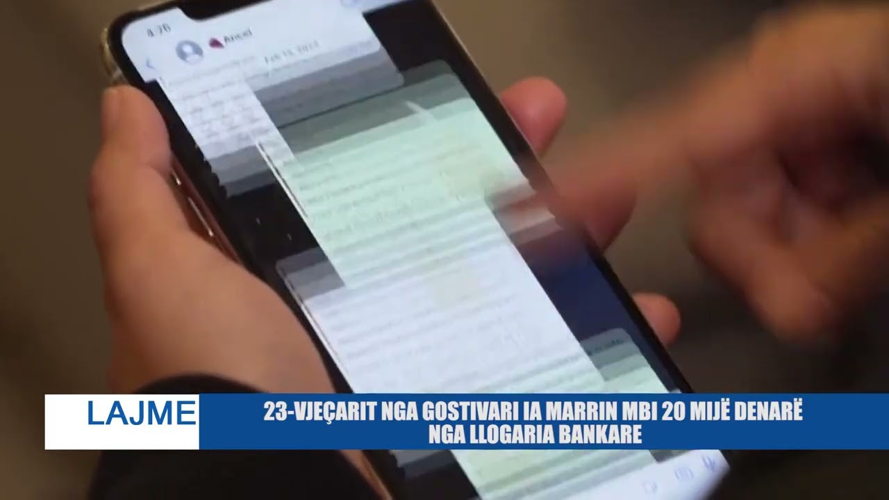 23-VJEÇARIT NGA GOSTIVARI IA MARRIN MBI 20 MIJË DENARË NGA LLOGARIA BANKARE