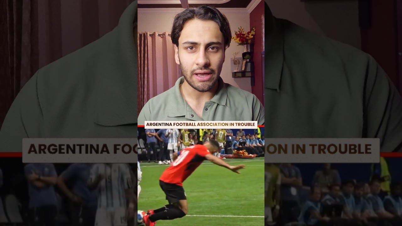 Argentina Football Fedreation In Trouble 🙊👀