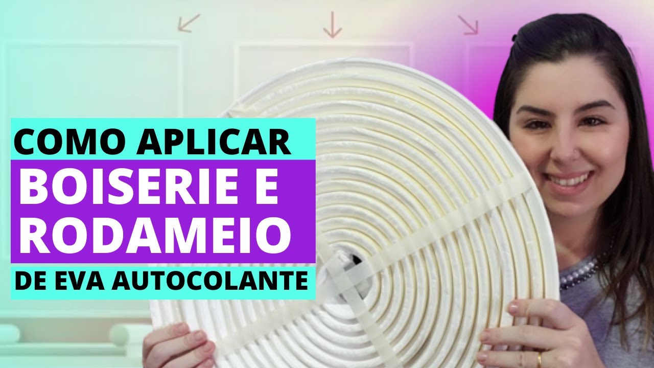 [DICAS PRÁTICAS] Como aplicar BOISERIE e RODAMEIO de EVA|SUPER FÁCIL!
