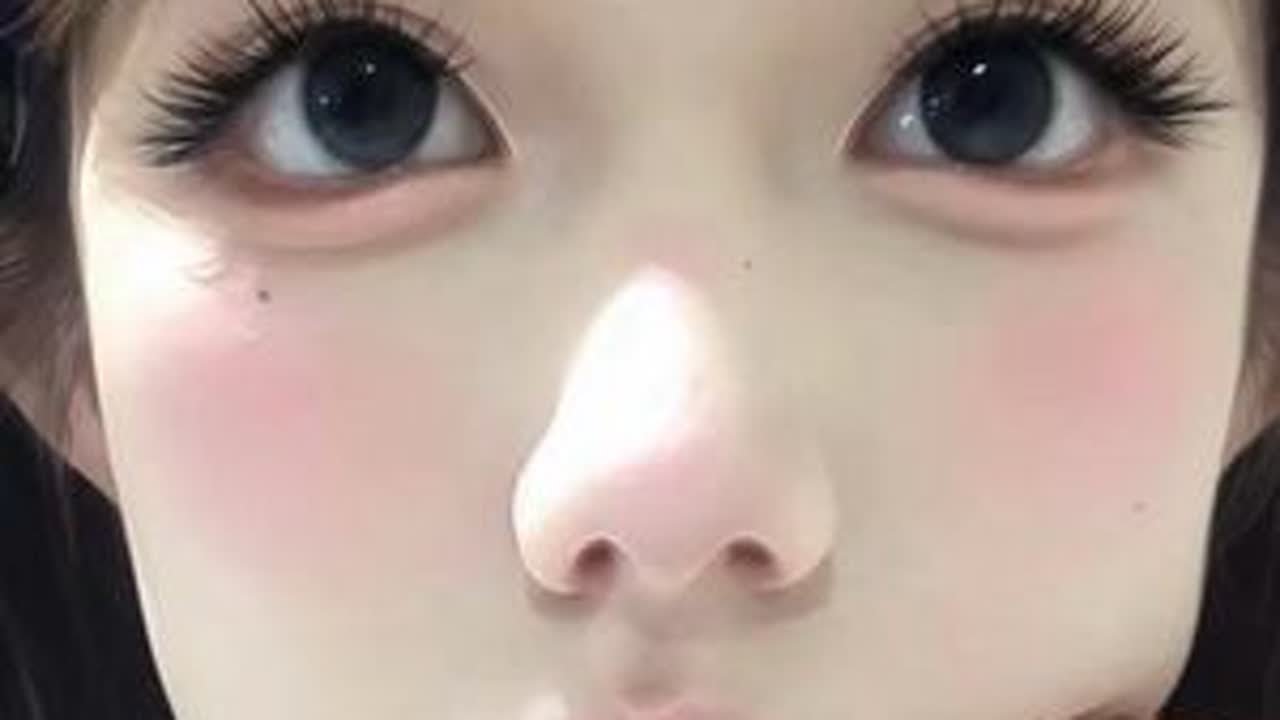 新手快来学这个超简单的上镜萌妹妆