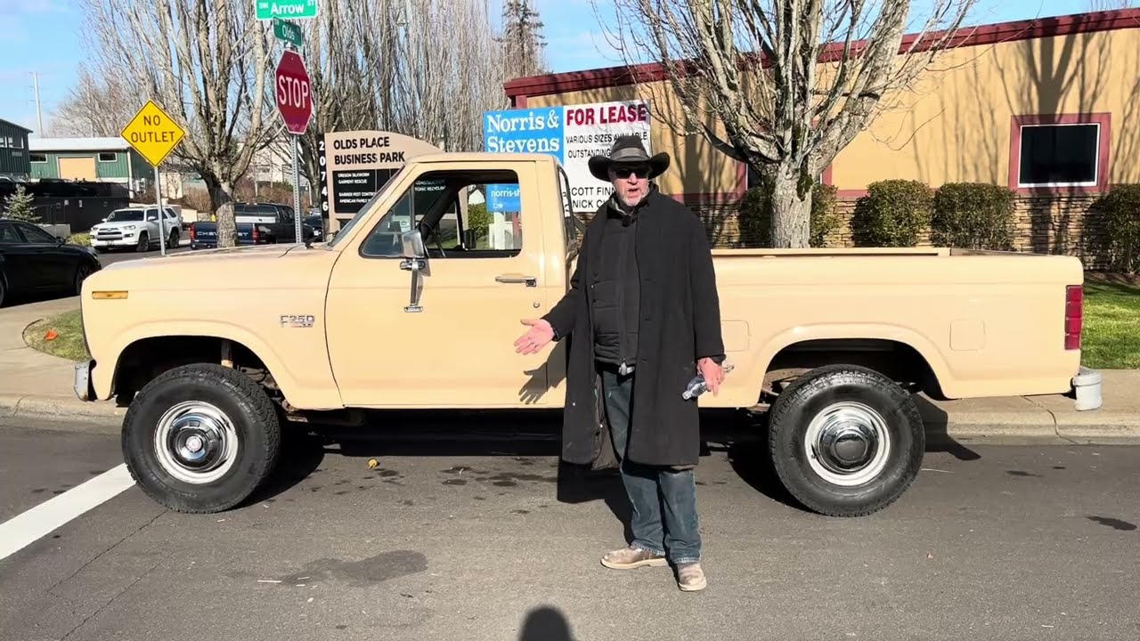 Amazing 1986 Ford F-250 with Kelly!