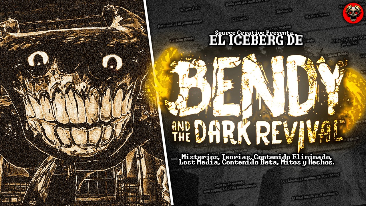 EL ICEBERG DEFINITIVO DE BENDY AND THE DARK REVIVAL | TEORÍAS, SECRETOS, CURIOSIDADES Y MÁS