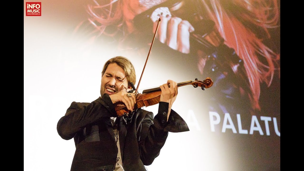 Demonstrație live David Garrett în România - vezi mesajul