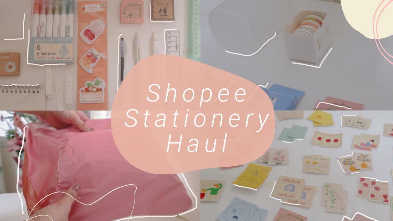 SHOPEE Stationery Haul 2020 (PHILIPPINES) | Czarra Carandang