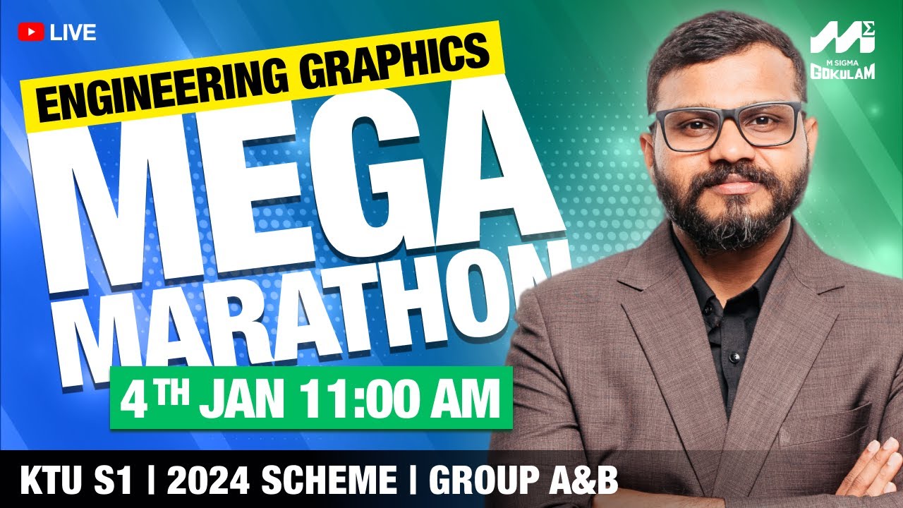 S1 KTU| GRAPHICS |PART 2 | Group A & B | MEGA MARATHON LIVE | 2024 Scheme