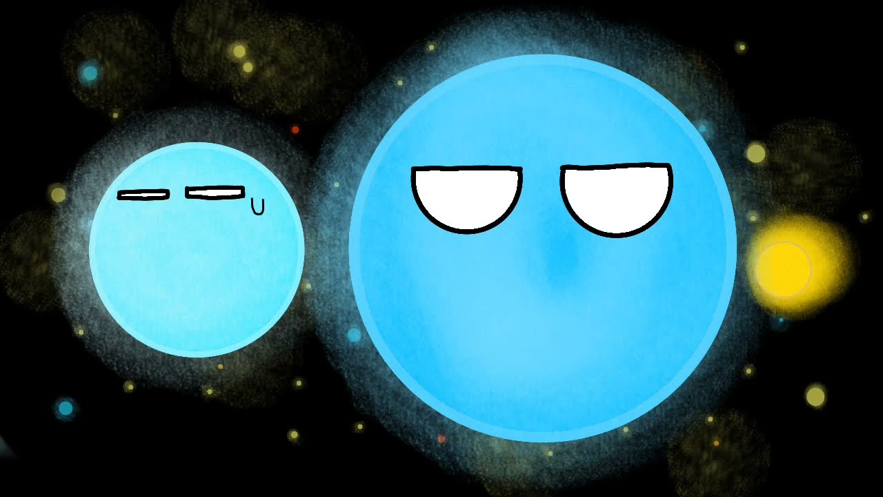 Timeline of a blue straggler