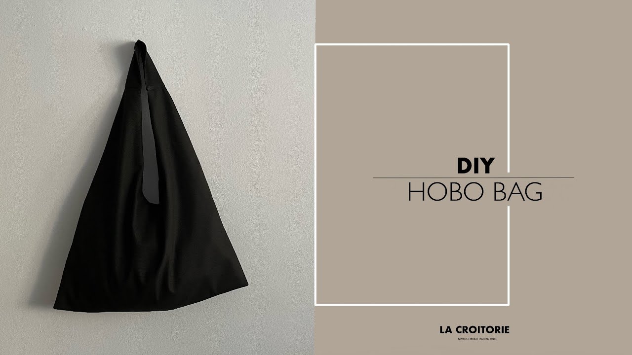 DIY hobo bag | How to sew at home a shoulder bag | Easy sewing