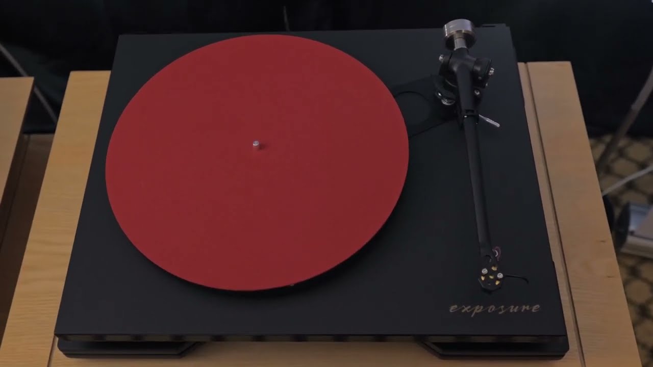 Exposure 360 Turntable at The Bristol HiFi Show 2024