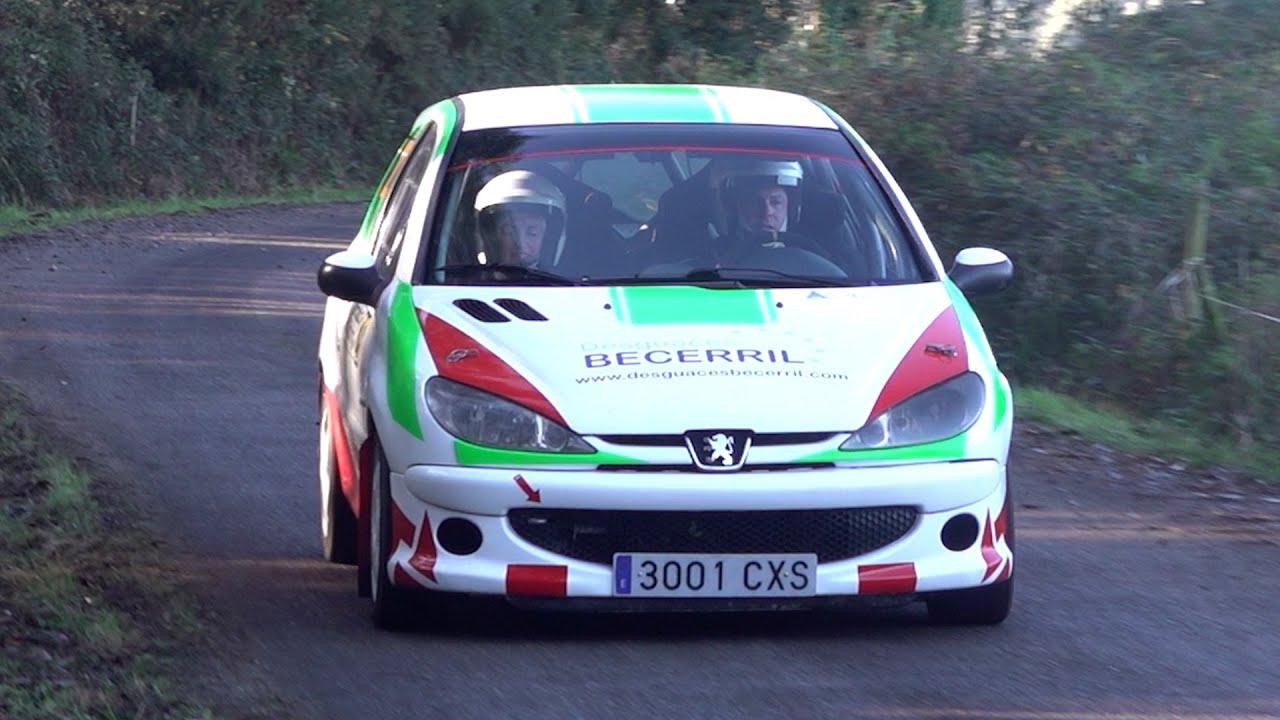 David Bolado - Yoana Fernández | Rallysprint de Praves 2025 | Peugeot 206