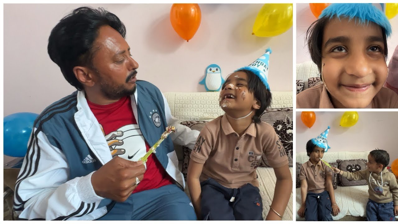ਅੱਜ ਸੀ ਸਾਡੇ ਲੱਲੂ ਰਾਮ ਦਾ Birthday 🎁 । ਬਹੁਤ ਹੀ ਪਿਆਰਾ ਵਲੌਗ । Punjabi Funny Vlogs 