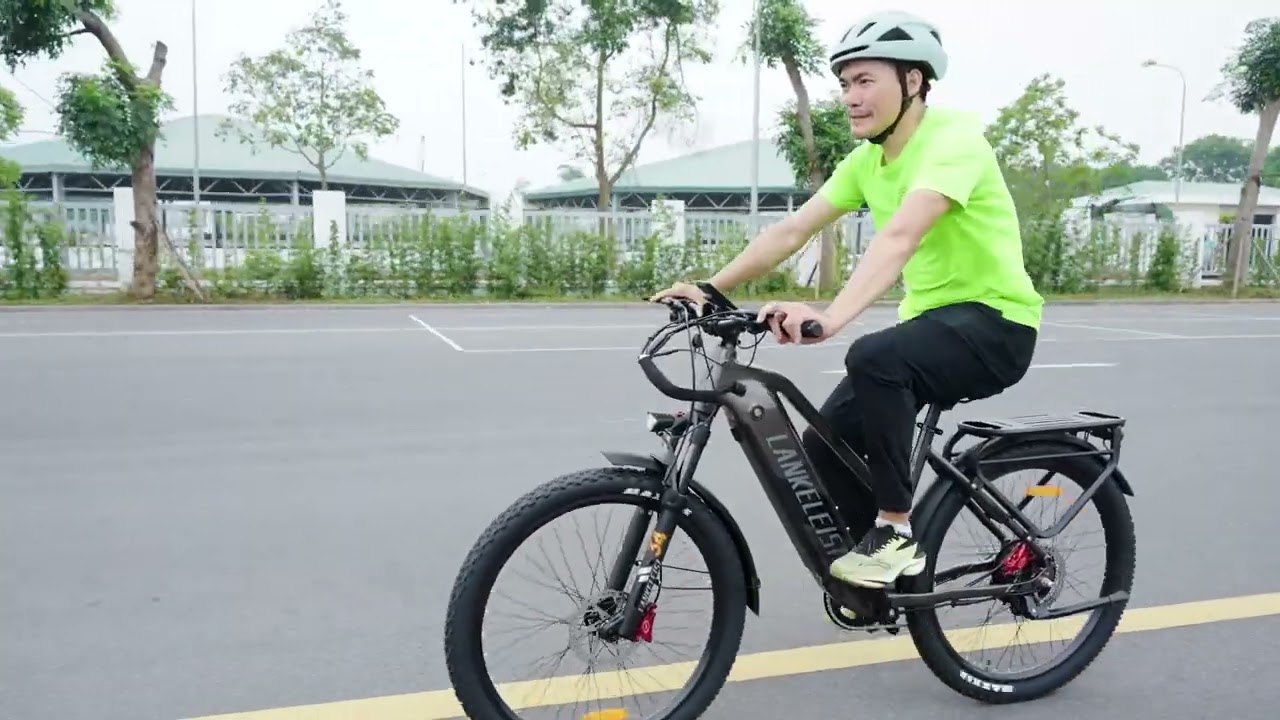 Xe đạp trợ lực điện cao cấp Lankeleisi MX600pro siêu đẹp, siêu khủng, 1 lần sạc đi 150km. #ebike