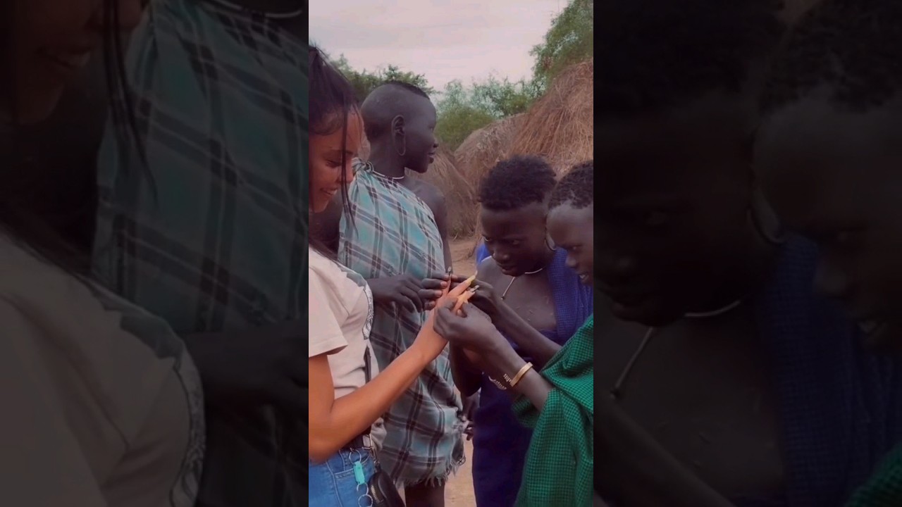 Mursi tribe Omo Valley Ethiopia #shorts #ethiopia #omovalley #omoadvisor #omoriver #short