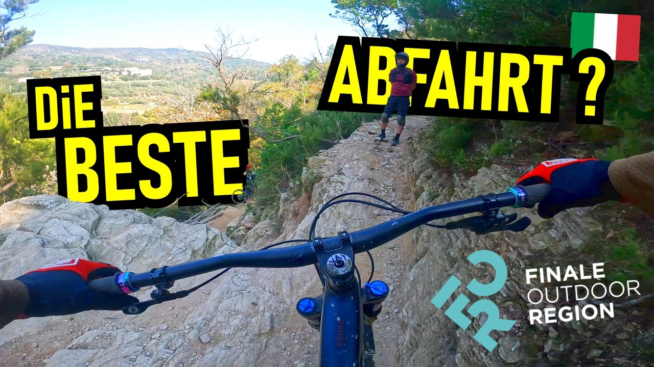 FINALE LIGURE Geile Kombi: Little Champéry ⚫ via Sentiero delle Neviere ⚫ FULL / Mountainbike MTB