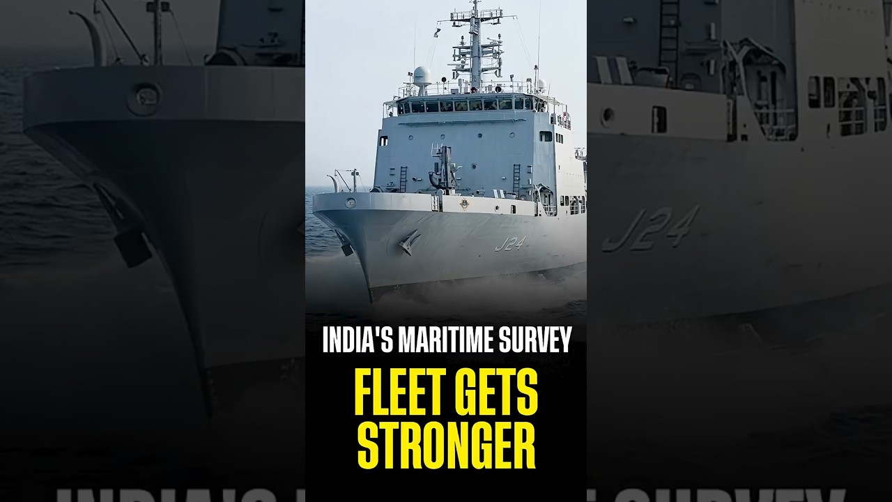 #IndianNavy | Survey Vessel &lsquo;Sanshodhak&rsquo; Marks a New Milestone in Maritime Self-Reliance