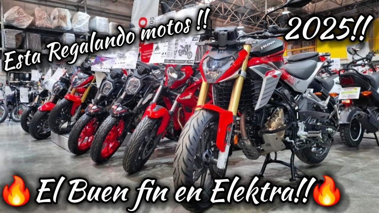 🔥🥵ESTAN REGALANDO MOTOS🥵🔥 LITERAL EL BUEN FIN VALE LA PENA??🔥🔥 2025!! #ELEKTRA #celayaguanajuato 