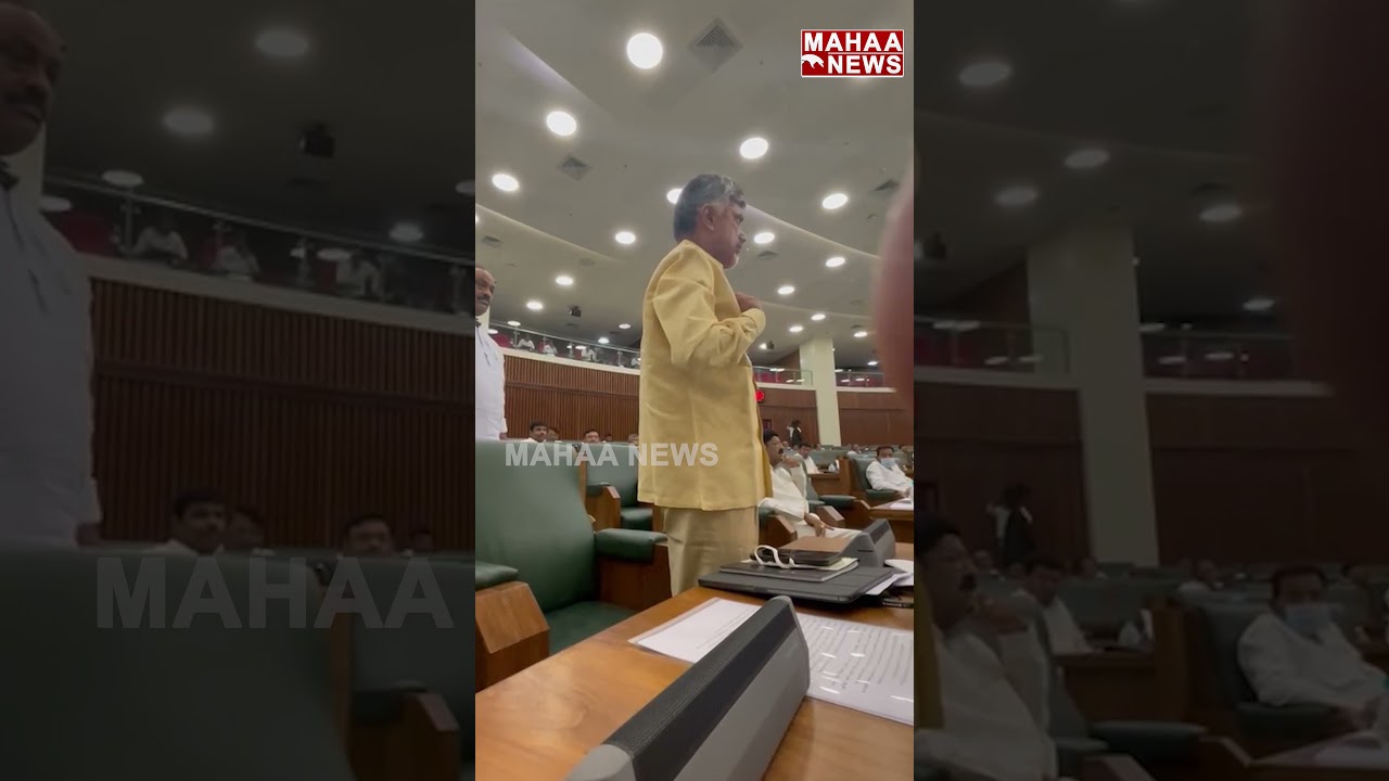 సీఎంగా గెలిచిన తర్వాతే సభ కు వస్తా : Chandrababu Walkout From AP Assembly |#Short | Mahaa News