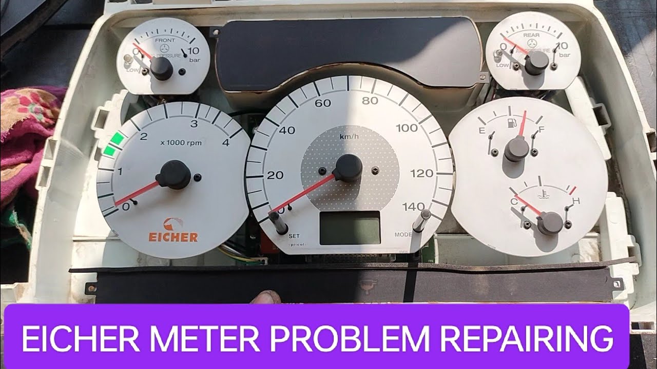 EICHER BS3 CLUSTER METRE PROBLEM AIR PRESSURE METER P1 P2 TEMPERATURE METRE PROBLEM