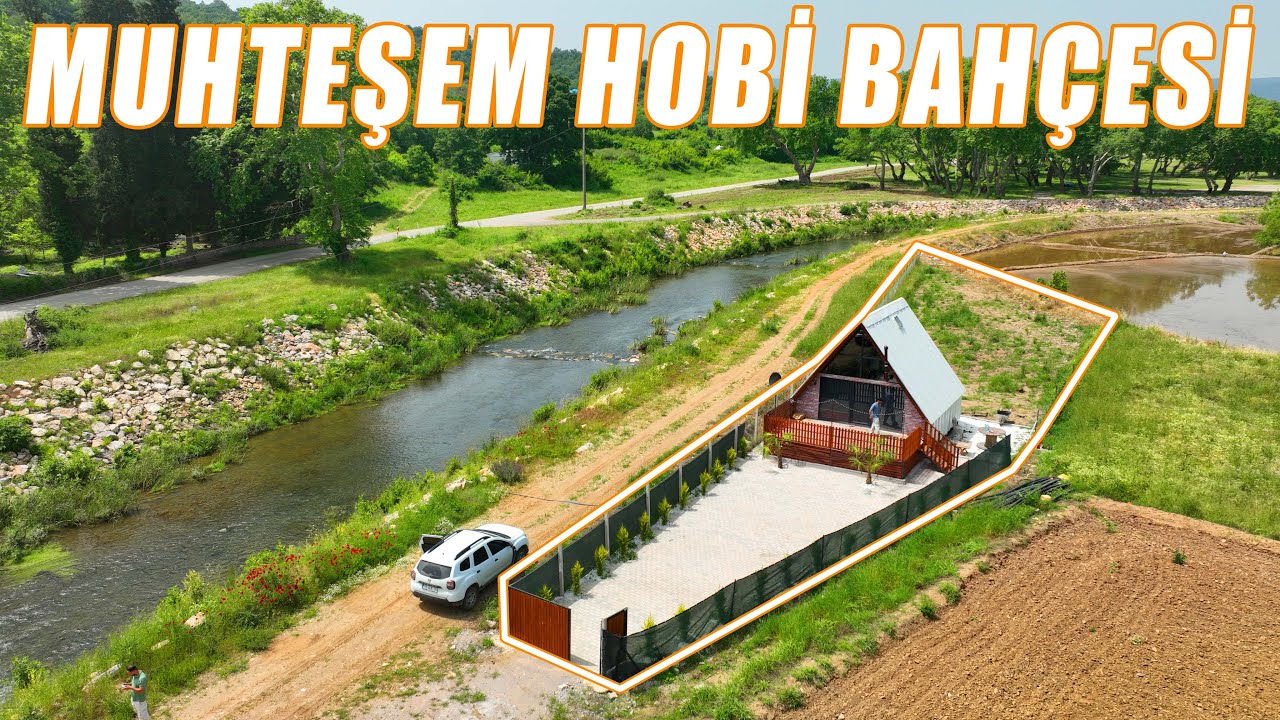 1524- Gönen Dereköy' de 804 m2 Harika Bungalov Ev Ve Bahçesi