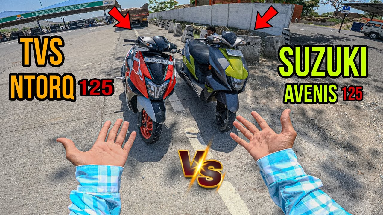 TVS ntorq 125 vs suzuki avenis 125 Camper ￼ ||