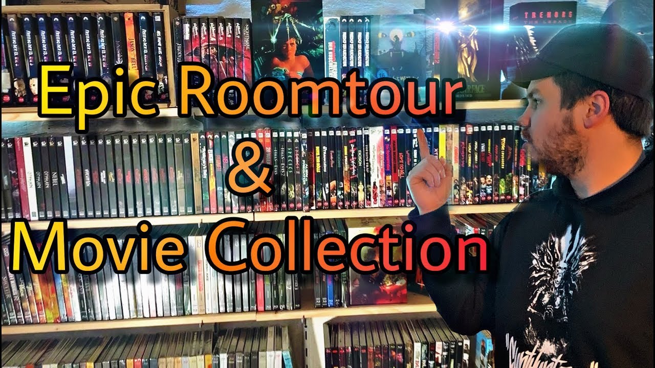 😱 Epic Roomtour | Movie Collection Overview Part 1/2 (Mediabooks, Limited Stuff & Amarays)