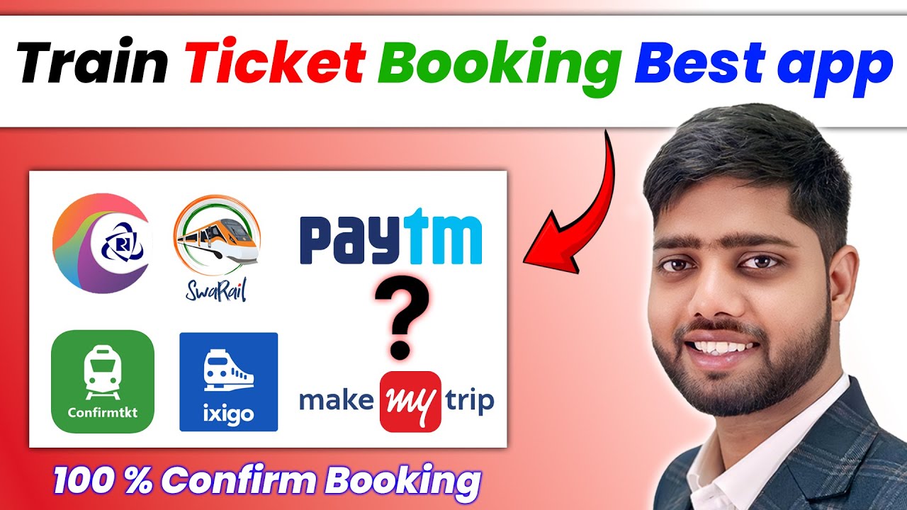 Train ticket booking best app || Best Train Ticket Booking App || best app for train ticket booking
