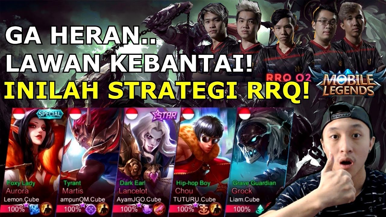 STRATEGI SADIS! PANTES LAWAN TAKUT SAMA RRQ! - LEMON BUKAN MANUSIA