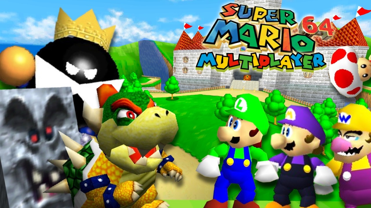 Super Mario 64 MULTIPLAYER is CRAZY