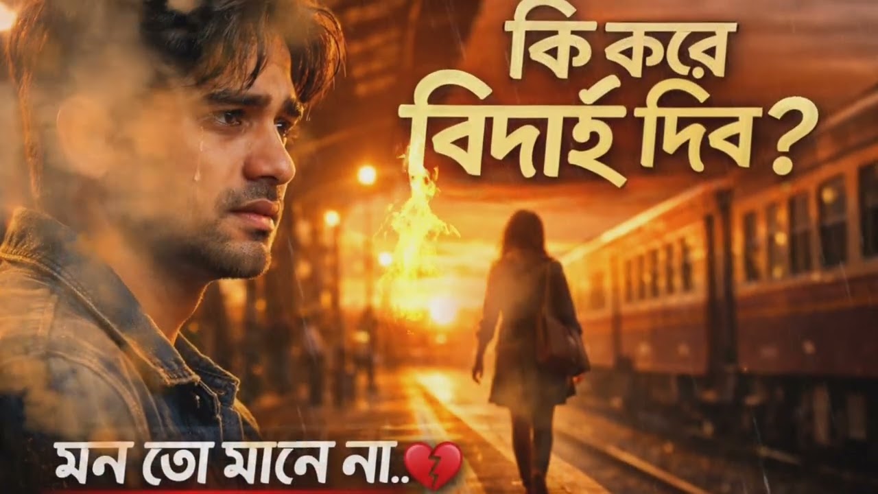 কি করে বিদাই দিব তাই ভেবে পাইনা 💔 | Emotional Sad Song 2026 | New Bangla Heart Touching Song