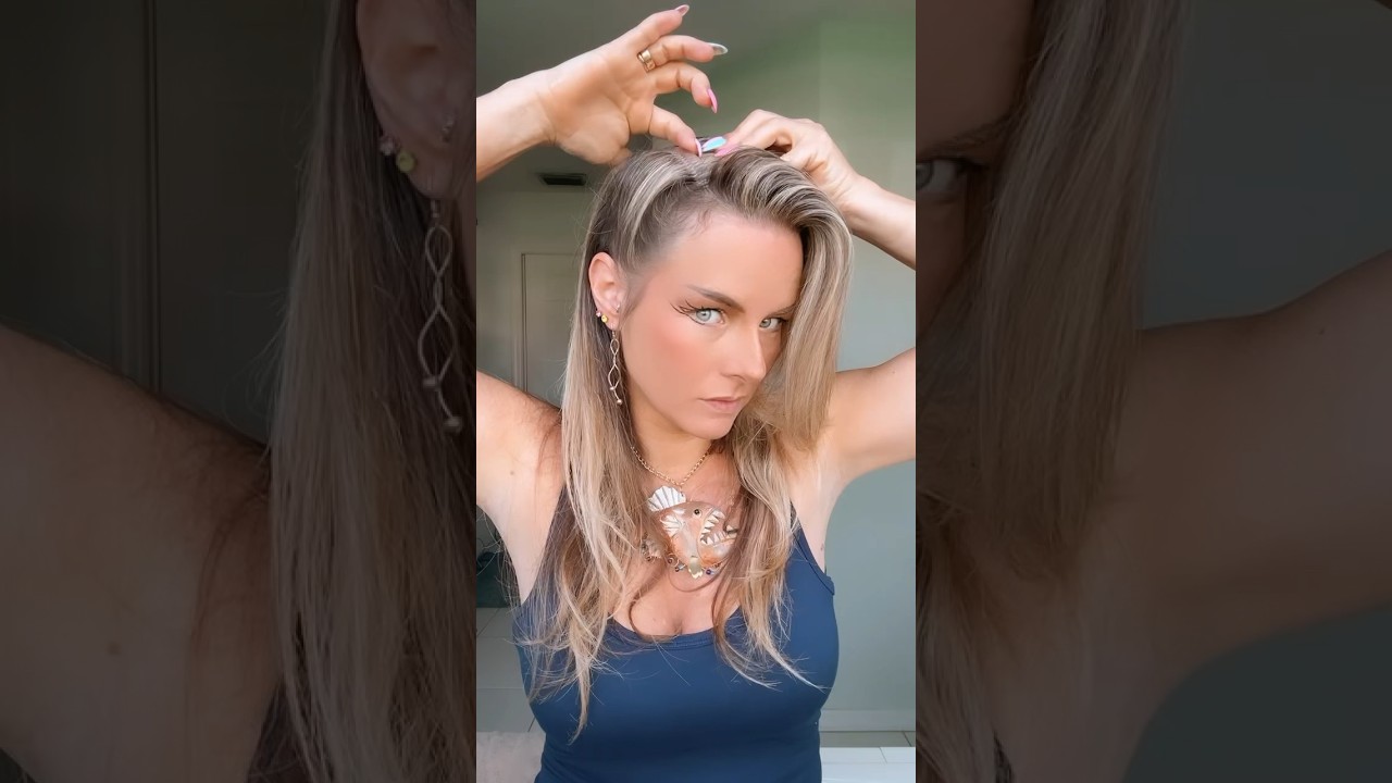 Easy comb clip hair inspo #easyhairstyle #hairstyle #hairstyleideas #hairtutorial #hairhacks #style