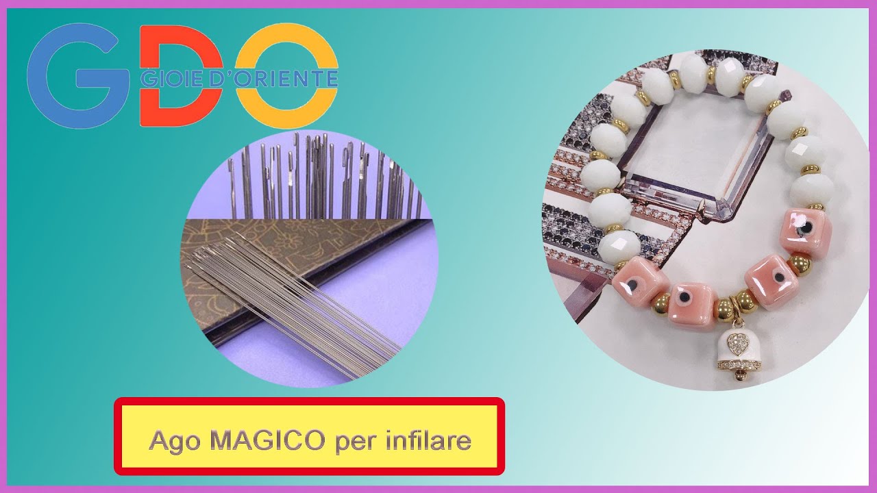 Come realizzare un Braccialetto con perla ceramica elastizzato TECNICA | GDO gioiedoriente